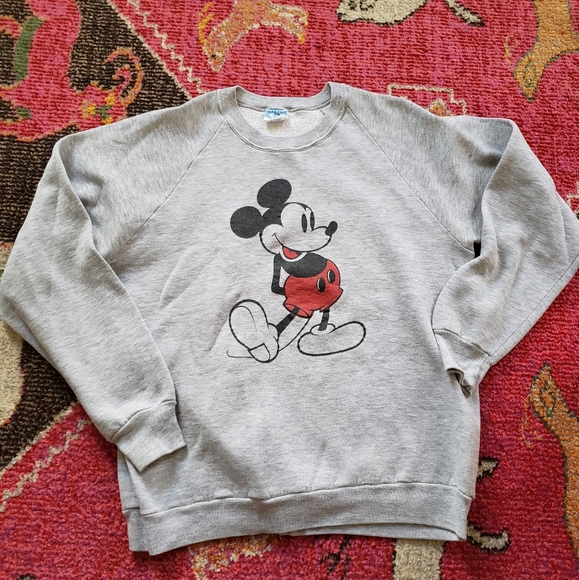 Vintage Tops - VTG Mickey Sweatshirt